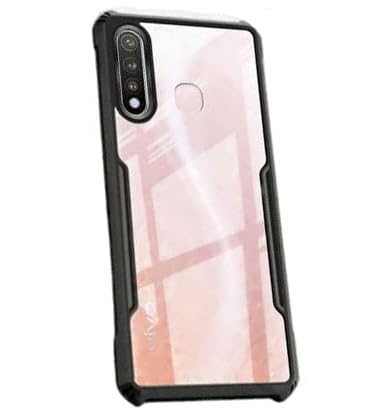 COBERTA Back Cover for Vivo U20 Back Cover Case - Black Transparent (B0CGJGFYK8) Amazon Price History, Amazon Price Tracker