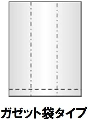 ＰＥガゼット袋（ＬＬＤ） ０．０３ｘ２８４０（１５２０）ｘ１７７０［色：透明］（再生原料使用）（５０枚入り）