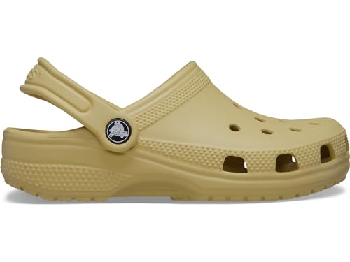 Image of Crocs Kids Unisex Classic Clog (Little Kid /Big Kid) Wheat 13 Medium