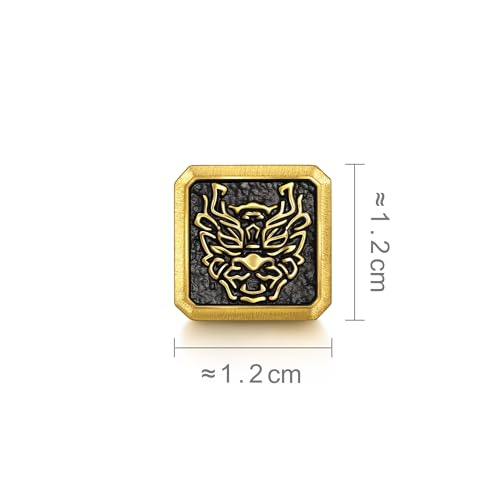 Image of CHOW SANG SANG 999 Gold Charme Chinese Zodiac Charm Bracelet for Men 19cm