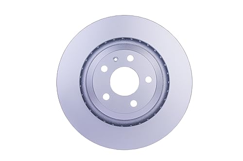Disque de frein HELLA 8Dd 355 128-321 haute teneur en carbone revêtu anti-corrosion