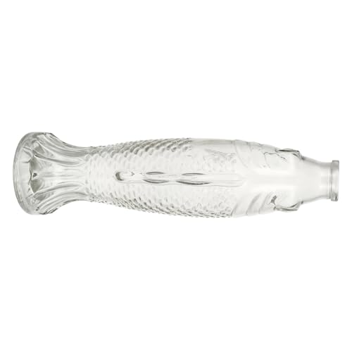 Jarrón para decoración del hogar forma de pez prevención pérdida de agua 8