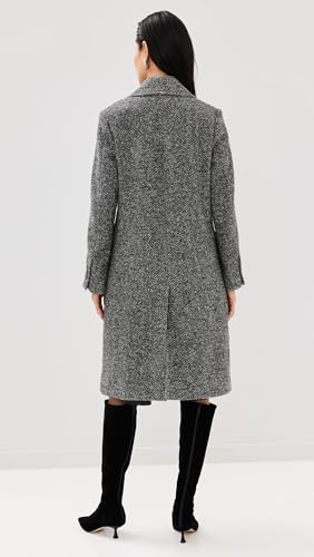 Vince Women's Herringbone Double Breasted Coat3