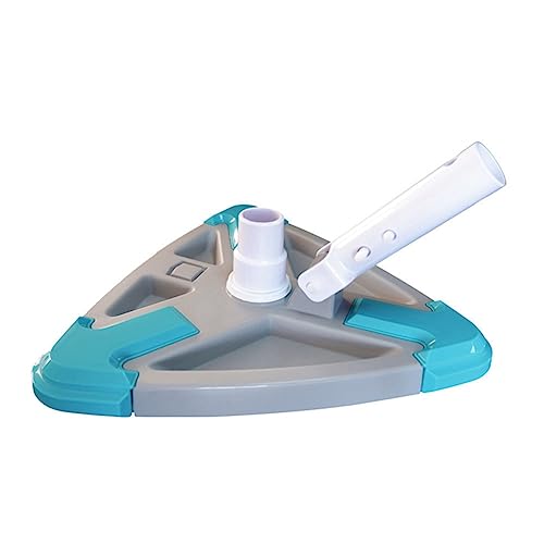 Luejnbogty Vacuum Cleaner Triangular Pool with Side Brush Suction Brush Cleaner Swimming Pool Cleaning Tools Supplies