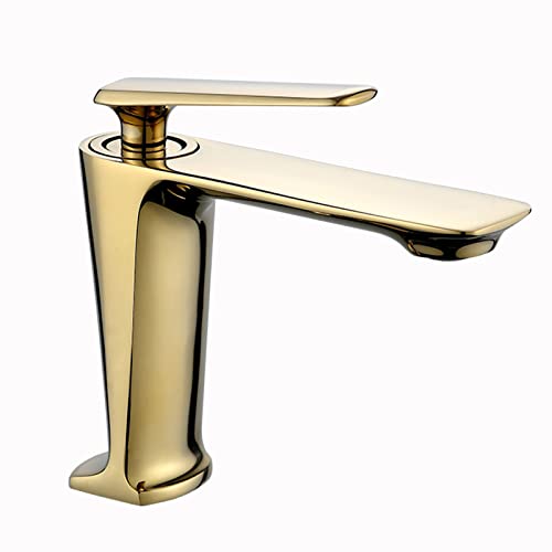 Robinet de lavabo en laiton résistant pour remplacer un mitigeur usé