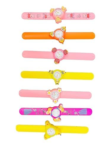 Paaroots 1Pcs mix,cute Cartoons,Pig,Spinner Watch Slap Band Slap Bracelet, Silicon Wrist Band, Friendship Band, Cartoon Spinner Slap Band Return Gifts For Kids (B0DF6BBQTY) Amazon Price History, Amazon Price Tracker