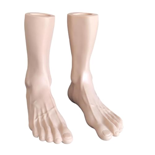Artist Grade Foot Display Model with Anatomical Accuracy Photoshoot Props for Stockings Shoes Demonstration 43 Size PVC Artifici
