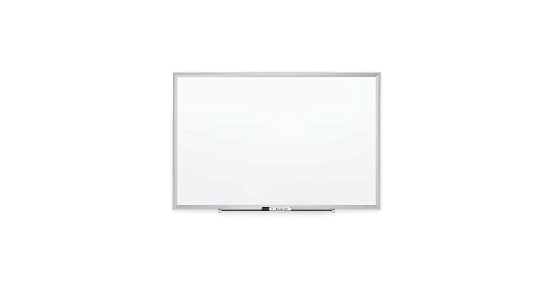 Amazon | Quartet標準磁気ホワイトボード、ホワイト、36 x 24