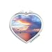 Ocean Sky Water Science Nature Picture Mirror Travel Magnification Portable Handheld Pocket Makeup