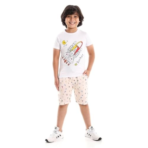 Andora boys 33S22B30317 Casual Shorts, Pink, 6 Years