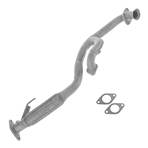 Exhaust Flex Pipe & Gaskets Front for Ford Escape Mazda Tribute Mercury Mariner