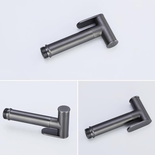 Grifo WC higiénico de latón macizo con control dual de alta resistencia 5