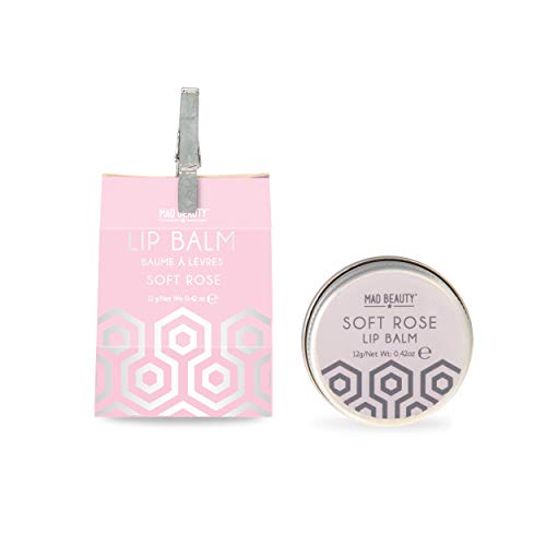 Splash Of Silver Lip Balm - Soft Rose