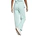 Adidas Women's Essentials Small Logo Feel Cozy Open Hem Pants, Halo Mint/White, Medium