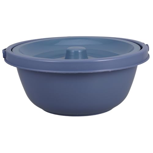 Yardenfun Bacinilla de Plástico Portátil con Redondeado y Base Estable Orinal para Dormitorio para Adultos Embarazadas y Personas con Movilidad Reducida Fácil Limpieza y Asistido