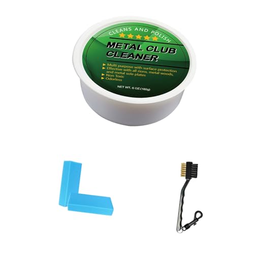 Club Cleaner Polishing Cleaning Solution Scratch Remover for Effective Stain Removal Portable Golf Club Care Set Portable Golf C