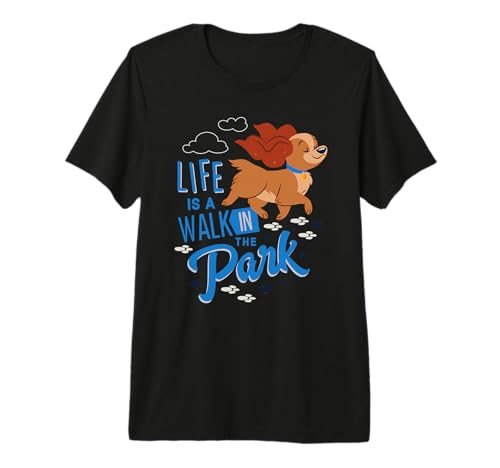 T-shirt Disney Dogs Lady t-shirt femme motif chien pour l'été