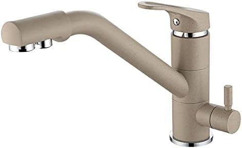 Robinet de cuisine 3 voies élimine les bouteilles plastique grâce au filtre purificateur