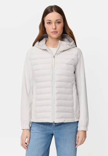 Chaqueta camel active de mujer blanca: protégete del frío con elegancia urbana 2