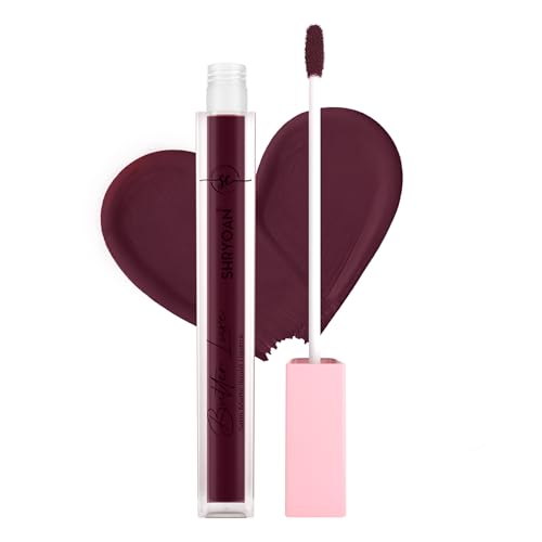 Image of Shryoan Butter Luxe Satin Matte Liquid Lipstick | Ultra Pigmented, Long-Lasting, Non-Transfer Formula, Smooth Lip Color, Weightless Finish, Silky Matte Finish (6ml) (Shade 17, Shade 17)