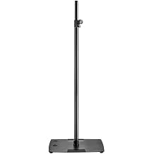 Gravity Lighting Stand TLS 431 B Touring Lighting Stand with Square Steel Base for Stage and Events, Black