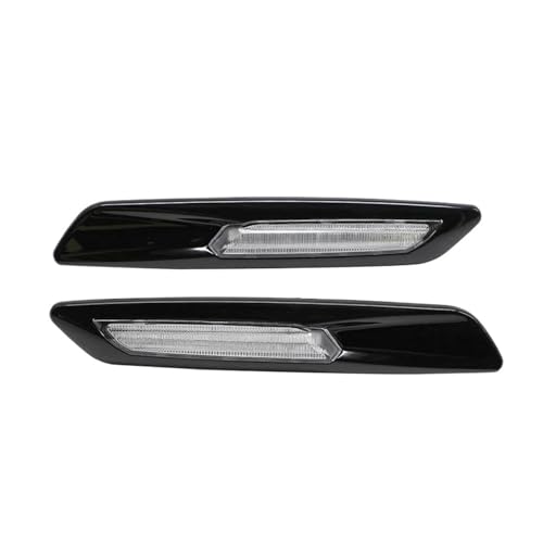 Clignotant latéral LED BMW E87 E90 E60 X1 répétiteur transparent noir