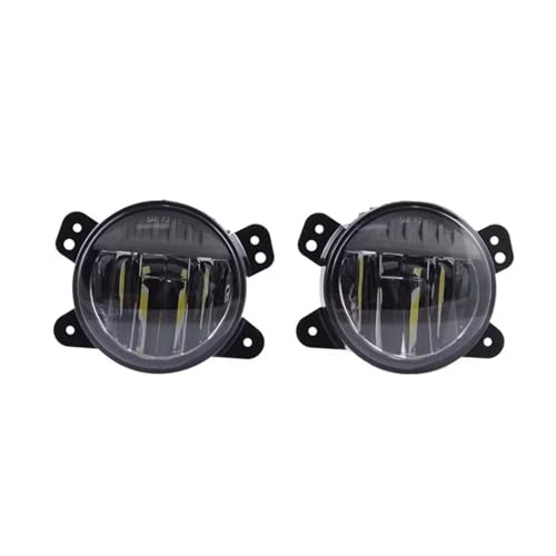 Phares antibrouillard Jeep Wrangler JL (2018-2024) blancs