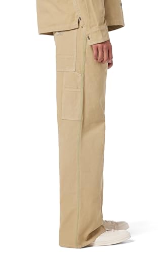 HUDSON mens Luca Loose Fit Wide Leg Denim Pant2