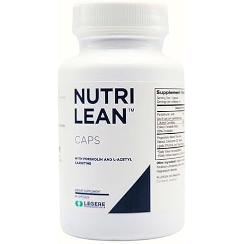 Legere Pharmaceuticals NutriLean by Legere Pharmaceutical 60 Capsules Cover