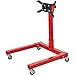 Portable Steel Rotating Engine Stand Hoist (1,500 lb Capacity), Heavy Duty Wheels