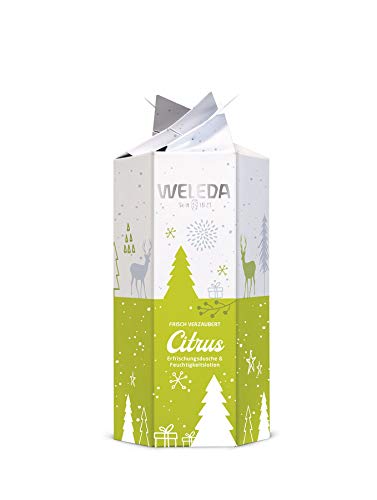 Preisvergleich Produktbild Weleda Geschenkset Citrus - Duschgel +Feuchtigkeitslotion Limitierte Edition