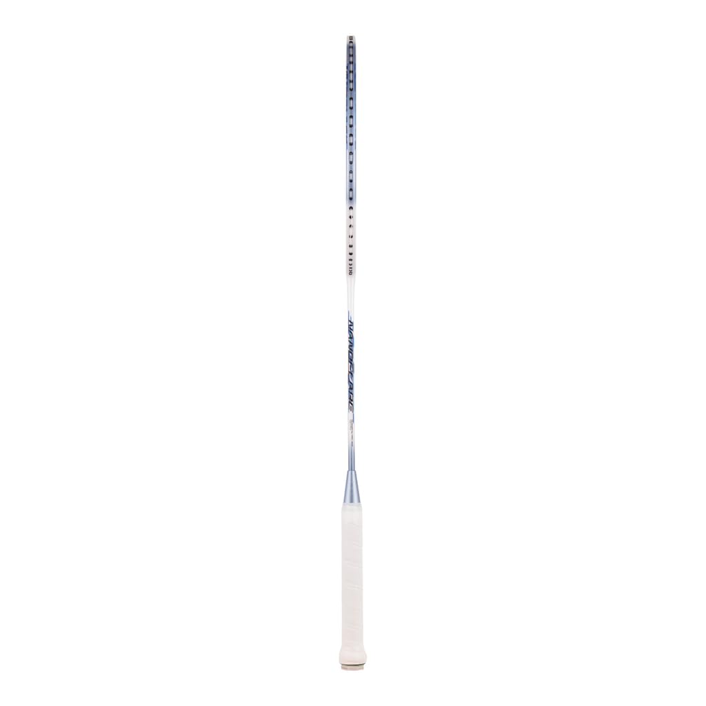 YONEX Nanoflare 001 Clear Badmintonschläger weiss white– leichter Allround Racket für schnelle Schläge & präzise Kontrolle – Graphit Schläger für Einsteiger & Freizeitspieler – Original YONEX Qualität