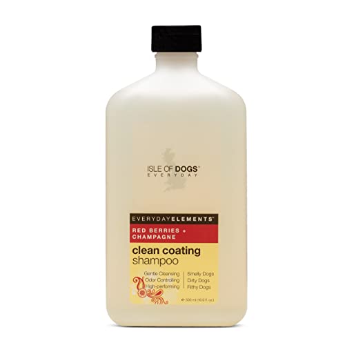 Everyday Isle of Dogs Clean Coating Dog Shampoo, Red Berries + Champagne, 16.9 Ounce