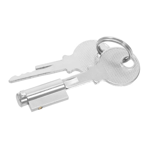 Lurrose Cilindro de Cerradura para Frigorífico con Llave Resistente al Frío Funcionamiento Silencioso Duradero y Seguro para Congeladores y Vitrinas y Comercios