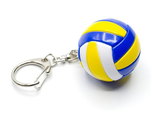 Volleyball Ball Portachiavi - Fatto a Mano del Pendente dei monili I - Ball