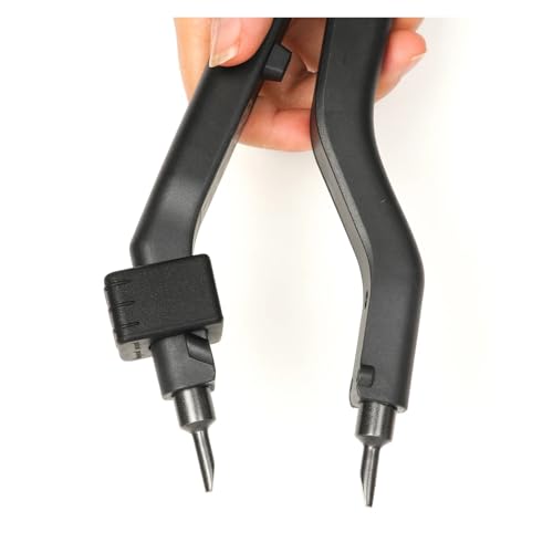 Pince pour extensions de cheveux professionnelle avec fer chaud et pointe profilée