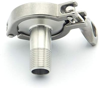 304ステンレススチール継手セット 1/4インチ 3/8インチ 1/2インチ 3/4インチ 1インチ BSP オスねじフェルール +