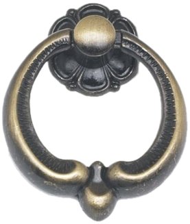 Poignées de meuble en laiton antique Achim Home Furnishings (lot de 6)