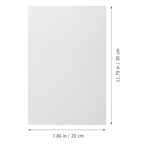 Plaques en aluminium pour sublimation Kichvoe blanches rigides 0.5mm - 2