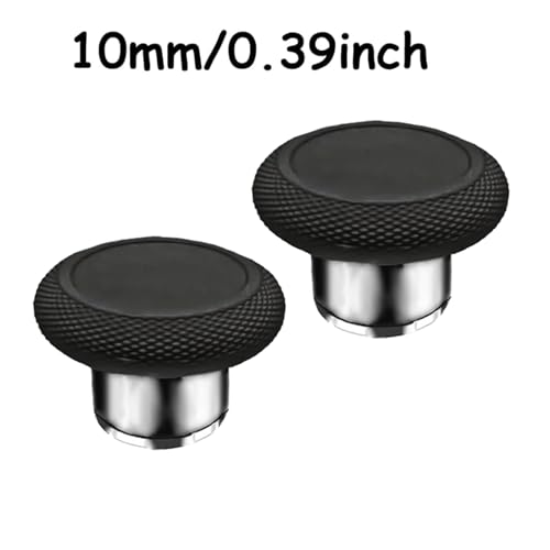 Image of 2 in 1 Short Metal Thumbsticks Replacement for Elite Series 2 Core Controllers, Replacement Thumbsticks for Xbox Elite Series 2 Controllers(Black)