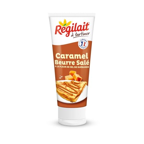 Regilait Tube de Caramel Beurre Salé 300 g (L'emballage peut varier)