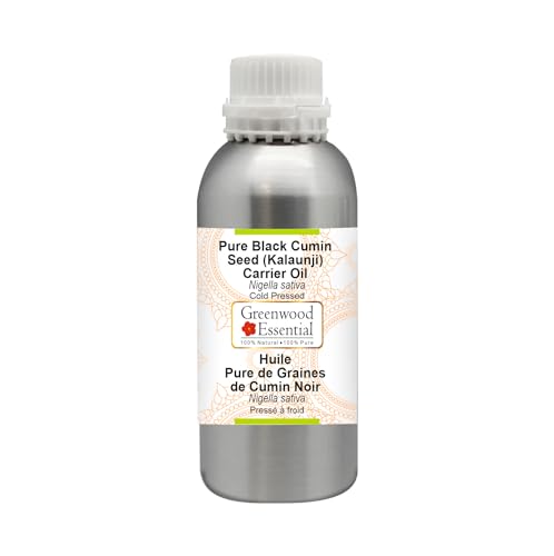 Huile de nigelle pressée à froid 300 ml pour apaiser les peaux et fortifier le cuir chevelu