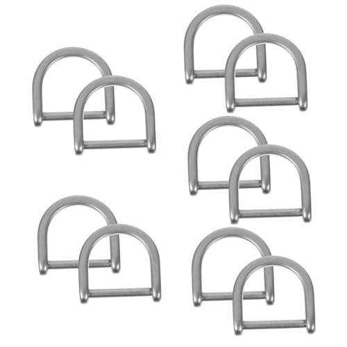 Boucle de remplacement Toyvian en acier pour bricolage de bagages gris
