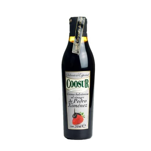 COOSUR - Crema Balsámica al Vinagre de Pedro Ximénez. Botella 250 ml