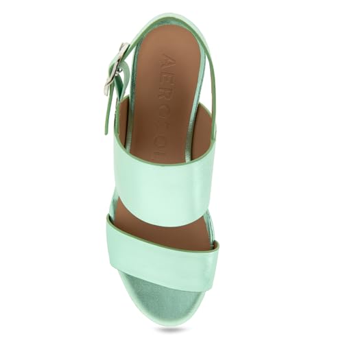 Image of Aerosoles Women's Camera Metallic Platform Sandal