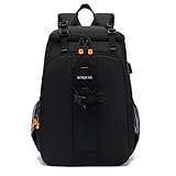 Gran capacidad impermeable al aire libre SLR cámara bolsa mochila fotografía portátil bolsa para hombres mujeres fotógrafo