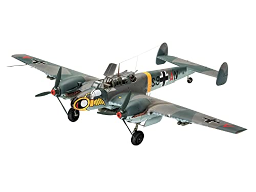 Revell Nice Price Modellbausatz I Messerschmitt Bf110 C-7 I Maßstab 1:32 I 423 Teile I Für Kinder und Erwachsene ab 13 Jahren I… – Ansicht 2