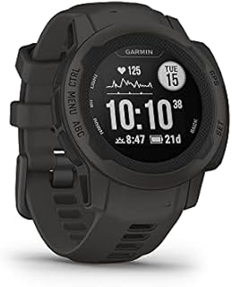 Garmin Instinct 2S – schlanke GPS-Smartwatch mit bis zu 21 Tagen Akkulaufzeit, designt für schmale Handgelenke, über 40 Sport-Apps, Trainingszustand, Schlafanalyse uvm (Generalüberholt)