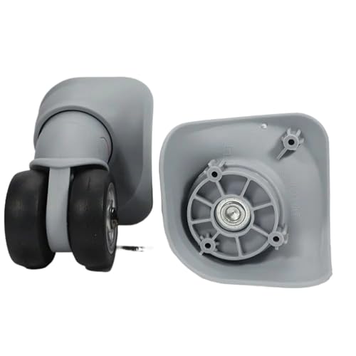 Anenog 荷物ホイール 交換用 3ペア トロリー ホイール バッグ アクセサリー スーツケース パーツ 修理, ライトグレー, 2XL
