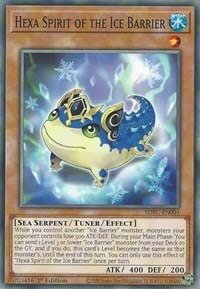 Hexa Spirit of The Ice Barrier SDFC-EN004 Common 1st Ed